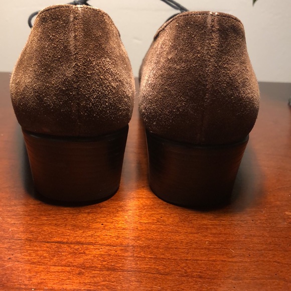 Munro American perfect size perfect fit chocolate brown oxfords 8.5 M - Picture 4 of 9